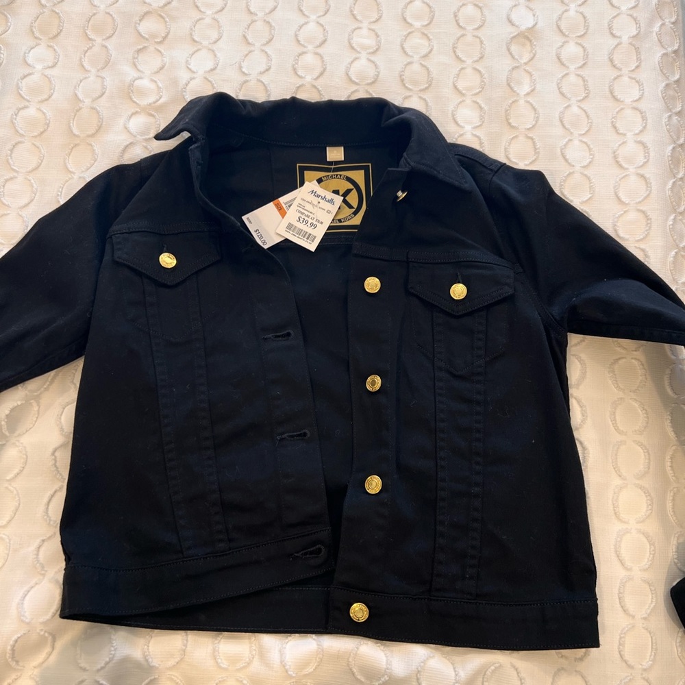 Black jean jacket